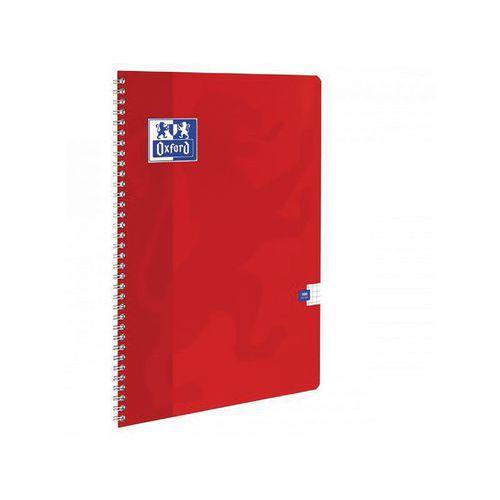 Illustration de : Cahier 100 pages spirale A4 Q5x5 couleurs color life - Oxford