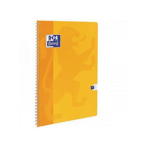 Illustration de : Cahier 100 pages spirale A4 seyes couleurs color life - Oxford