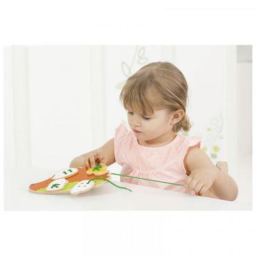 Illustration de : Animaux à lacer : le hérisson - Nathan