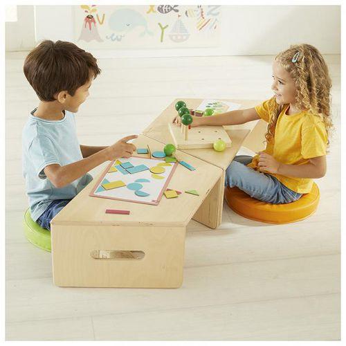 Illustration de : Table-assise flexible - Nathan