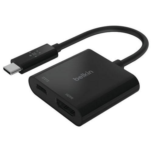 Illustration de : Adaptateur USB-C vers HDMI + recharge - Belkin