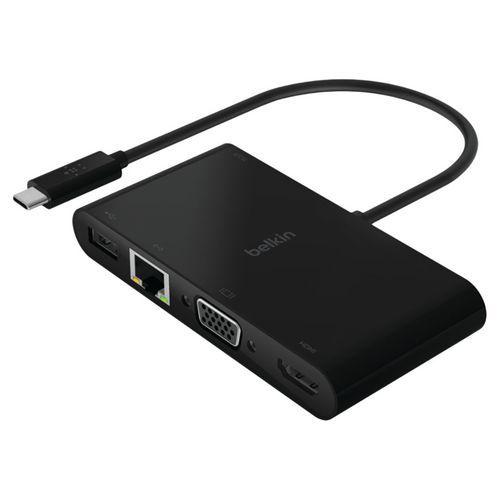 Adaptateur USB-C multimédia + recharge (100 W) - Belkin thumbnail image 1