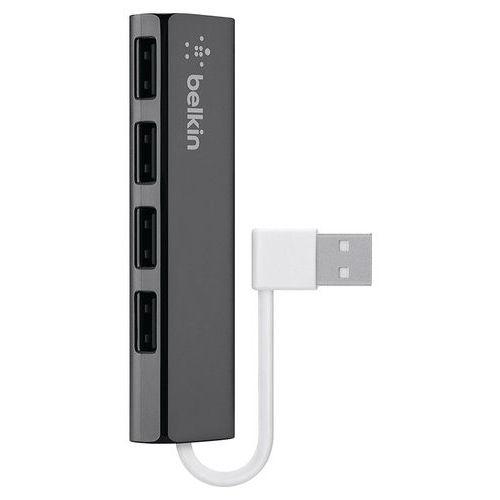 Hub de Voyage 4 Ports USB 2.0 noir - Belkin thumbnail image 1