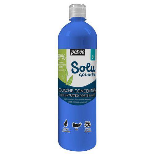 Flacon 1 litre solugouache pebeo - bleu primaire thumbnail image 1