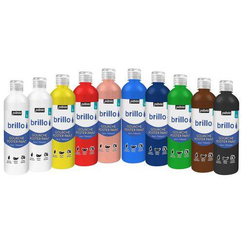 Assortiment de 10 flacons 500 ml brillo pebeo thumbnail image 1