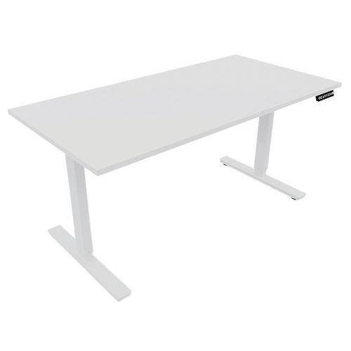 Bureau électrique avec plateau en mélaminé 160 cm Axel - EoL thumbnail image 1