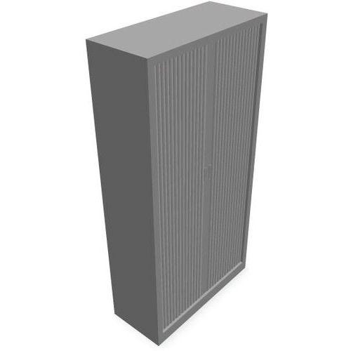 Armoire rideaux PVC H198xL100 cm gris clair thumbnail image 1