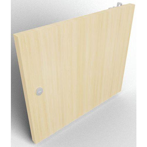 Porte 1 case avec serrure à clé avec fente chêne clair thumbnail image 1