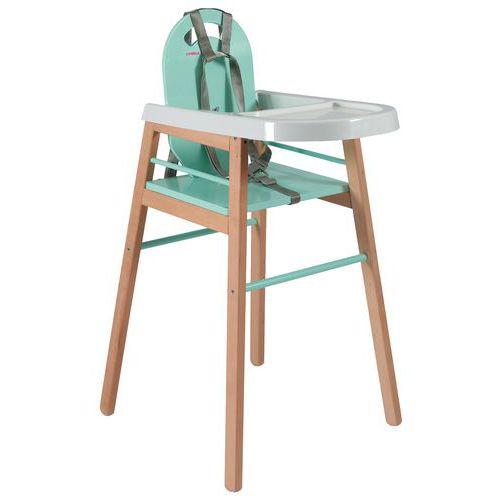 Chaise haute fixe LILI Hybride Vert Mint thumbnail image 1