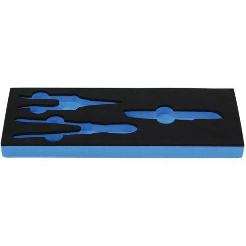 Illustration de : Module 1/3 vide pour 3 outils de coupe - Manutan Expert