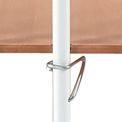 Illustration de : Lot de 10 Supports plancher pour parcs et lit Roméo - Combelle