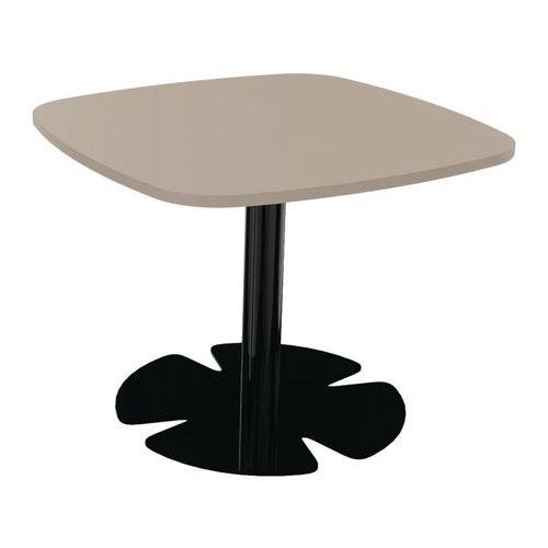 Table Host 60 x 60 x h 45 cm plt Argile pied tulipe Noir thumbnail image 1