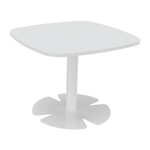 Table Host 60 x 60 x h 45 cm plt Blanc pied tulipe Blanc thumbnail image 1