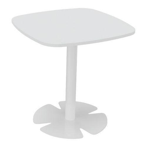 Table Host 60 x 60 x h 60 cm plt Blanc pied tulipe Blanc thumbnail image 1