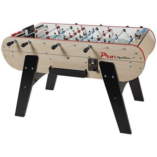 Illustration de : Baby foot Pro avec monnayeur Rene Pierre