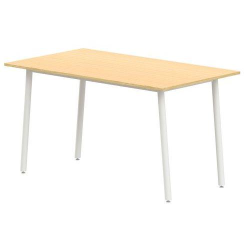 Table 4 pieds inclinés 80 x 80 cm stratifié ABS thumbnail image 1