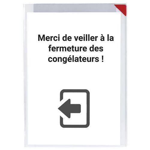 Lot de 10 Pochette d'affichage Kang Easy Clic SubZero - A4 -Tarifold thumbnail image 1
