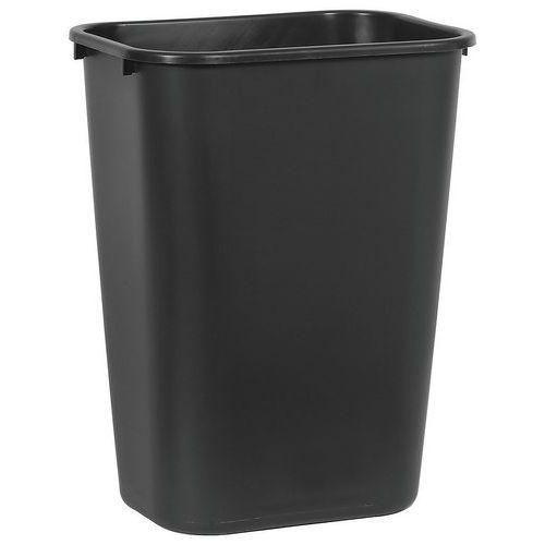 Conteneur rectangulaire noir - 39L - Rubbermaid thumbnail image 1