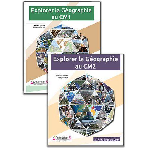 Illustration de : Pack explorer la géographie CM1-CM2