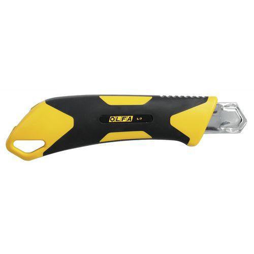 Illustration de : Cutter X-Design L-7 - Lame 18 mm - Olfa