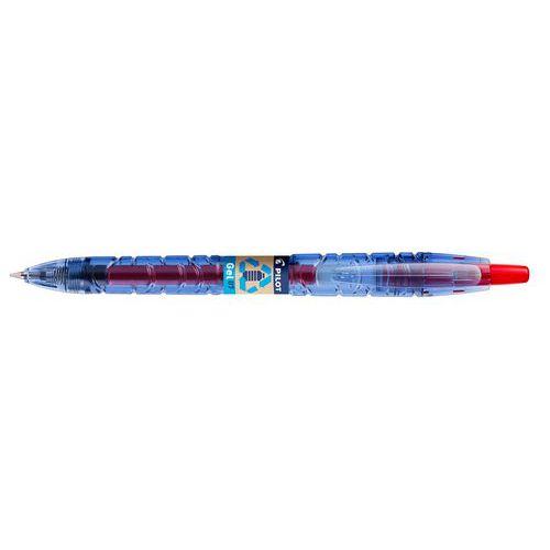 Stylo pilot B2P (Bottle 2 pen) rétractable - rouge thumbnail image 1