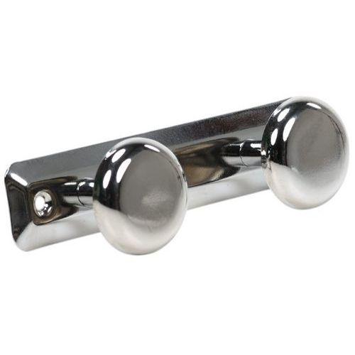 Illustration de : Patère chromée pour salle de bain  - Manutan Expert