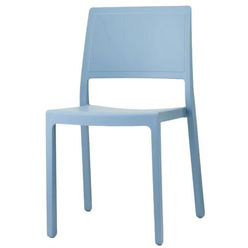 Lot de 6 chaises Kate 4 pieds - azur thumbnail image 1