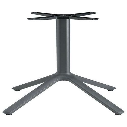Pied de table Nemo fixe hauteur 50 cm - peint anthracite thumbnail image 1