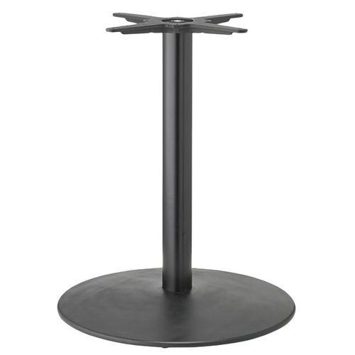 Illustration de : Pied de table Tiffany XL réglable base et colonne rondes S-CAB