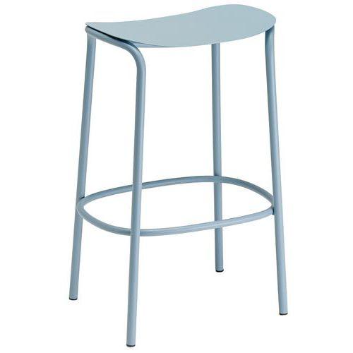 Illustration de : Tabouret Trick hauteur 65 cm peint S-CAB