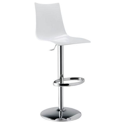 Tabouret Zebra Up antichoc réglable blanc brillant thumbnail image 1