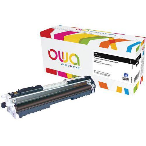 Illustration de : Toner reconditionné HP CF230X Black - OWA