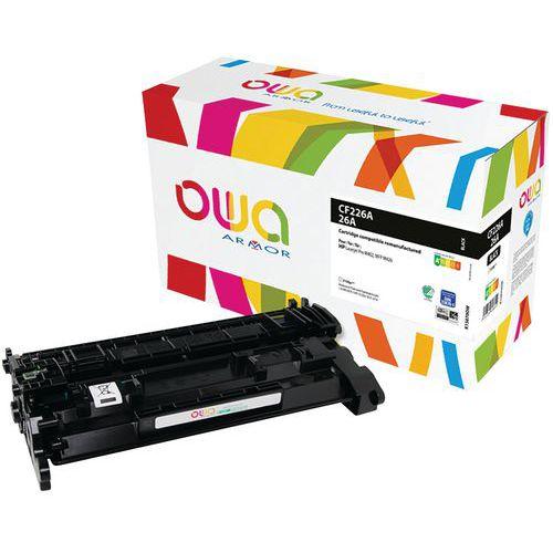 Illustration de : Toner reconditionné HP 26A Black - OWA