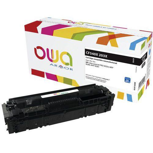 Toner reconditionné Black HP CF540X - 3200 p thumbnail image 1