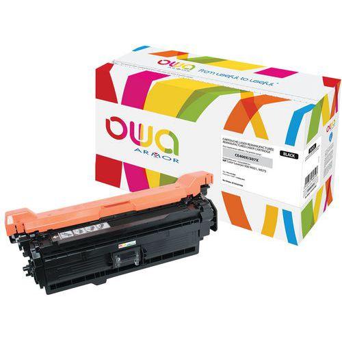 Toner reconditionné Black HP CE400X - 11000 p thumbnail image 1