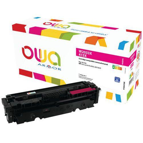 Toner reconditionné Magenta HP W2033X - 6000 p thumbnail image 1