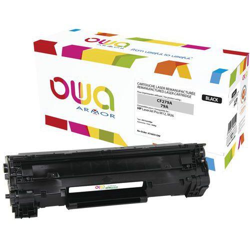Toner reconditionné Black HP CF279A - 1000 p thumbnail image 1