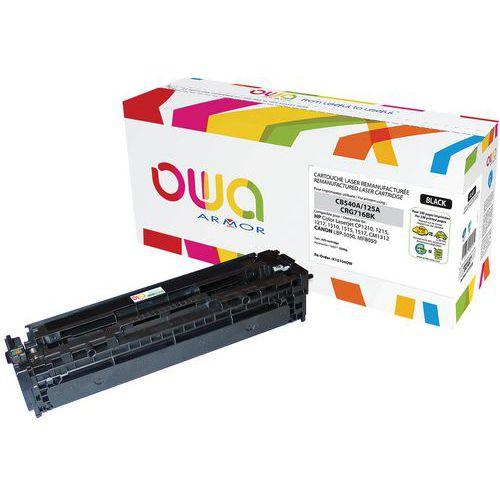 Toner reconditionné Black HP CB540A - 2200 p thumbnail image 1