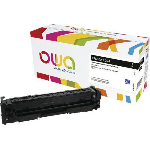 Illustration de : Toner reconditionné HP 205A Black - OWA
