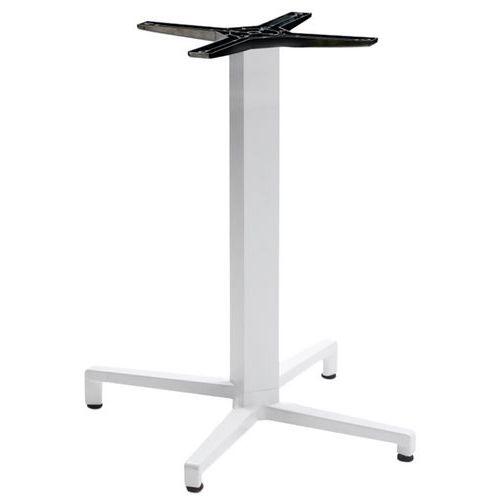 Illustration de : Pied de table Domino fixe colonne carrée S-CAB