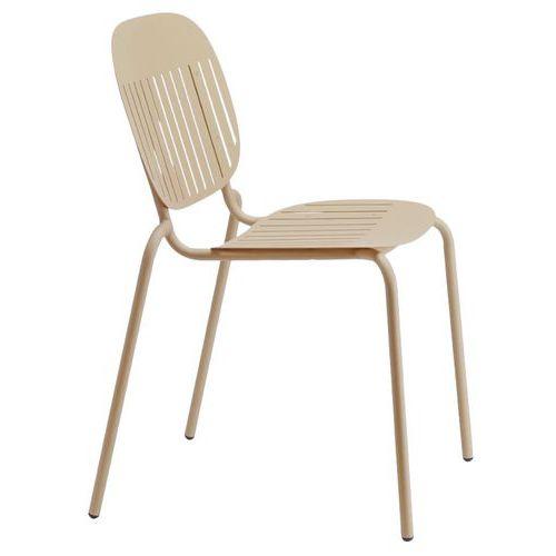 Illustration de : Chaises SI-SI Barcode 4 pieds lot de 2 S-CAB