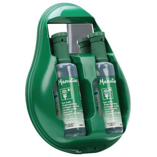 Illustration de : Station de solution ophtalmique - 2 flacons 500ml - Manutan Expert