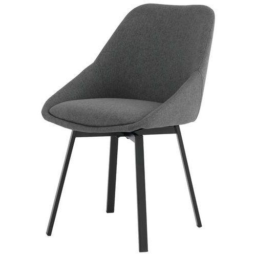 Lot de 2 chaises Amélie gris foncé thumbnail image 1
