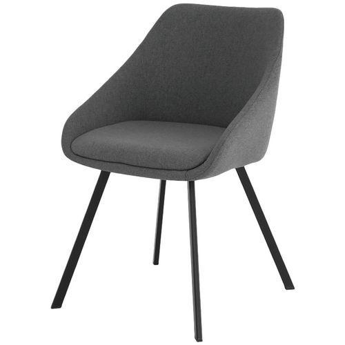 Lot de 2 chaises Lanna gris foncé thumbnail image 1