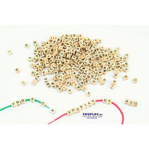 Sachet 300 perles lettres en bois 7mm thumbnail image 1