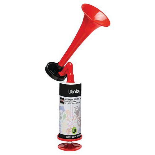 Illustration de : Corne de brume manuelle d'alerte