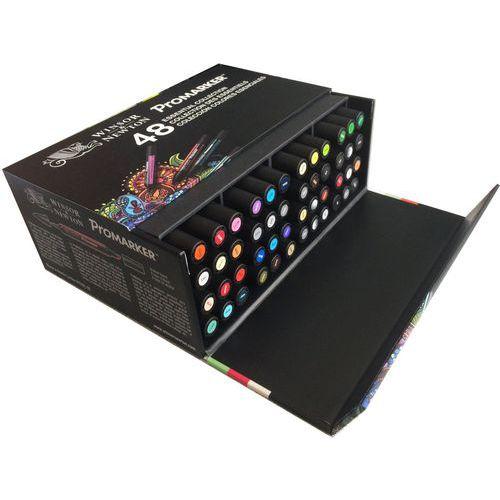 Coffret 48 promarkers assortis double pointe thumbnail image 1