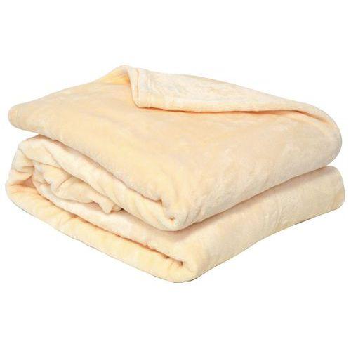 Lot de 5 plaids microflanelle microfibre 130 x 170 cm Ivoire thumbnail image 1