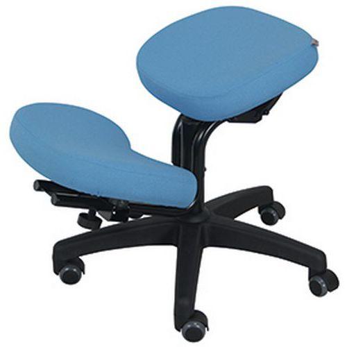 Illustration de : Siège assis genoux inclinable