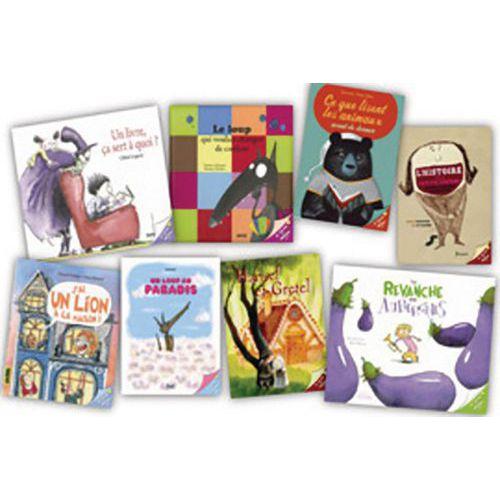 Illustration de : Lot de 8 albums A l’école des albums série 2 jaune CP